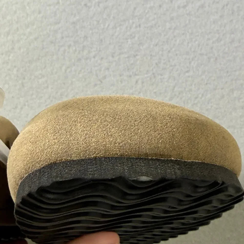 Cotton on Men's Closed Toe Buckle Slide - Taupe 7.5 $40